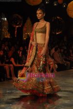 Model walks the ramp for Manish Malhotra Show on day 1 of HDIL on 6th Oct 2010 (2).JPG